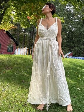 Maxi Boho Dress + corset!